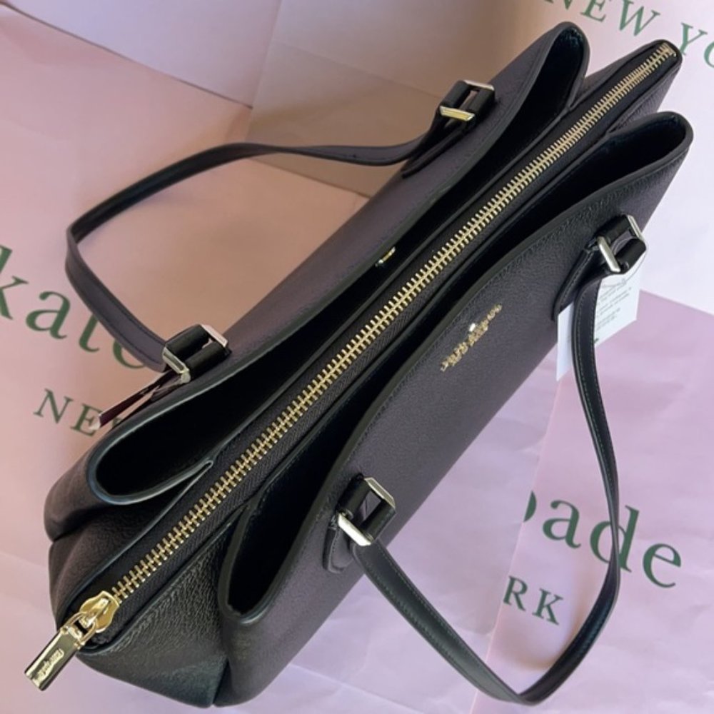 Kate Spade Monet Large Compartment Tote Black NWT - Picture 14 of 16